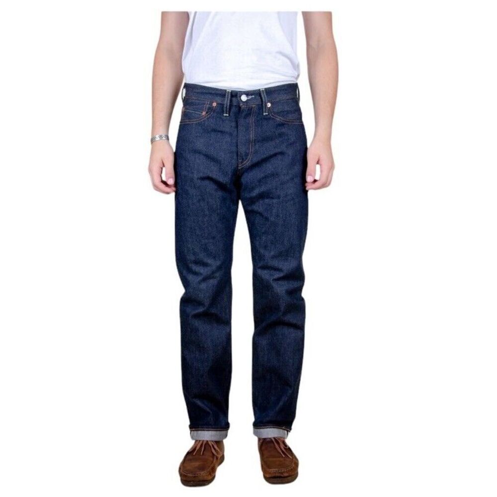 Levi's Men Slim Straight Jeans - Dark Indigo Blue